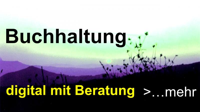 Buchhaltung digtal mit Beratung und mehr