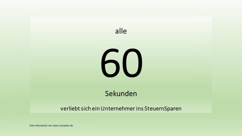 alle 60 Sekunden