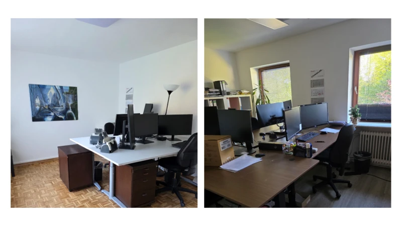 Arbeitsplatz 4 und 8