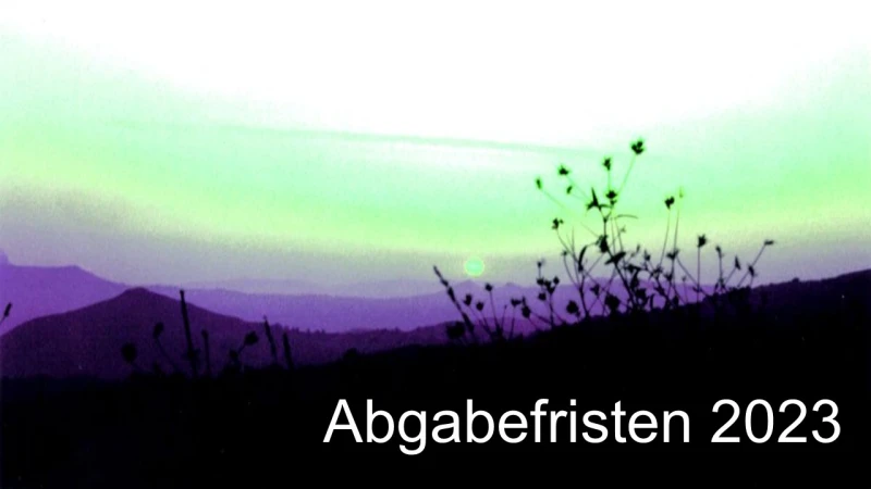 Abgabefristen 2023 erklärt Steuerberater