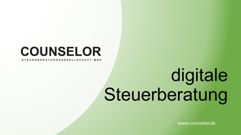 Steuerberater Hamburg zu digitaler Steuerberatung mit COUNSELOR Deck