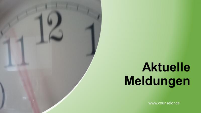 Aktuelle Meldungen Steuerberatung