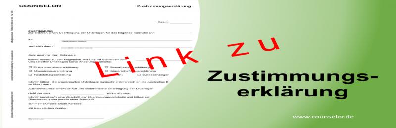 Zustimmungserklärung Lz